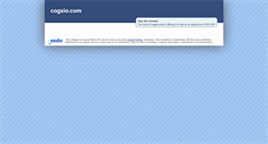 Desktop Screenshot of cogxio.com
